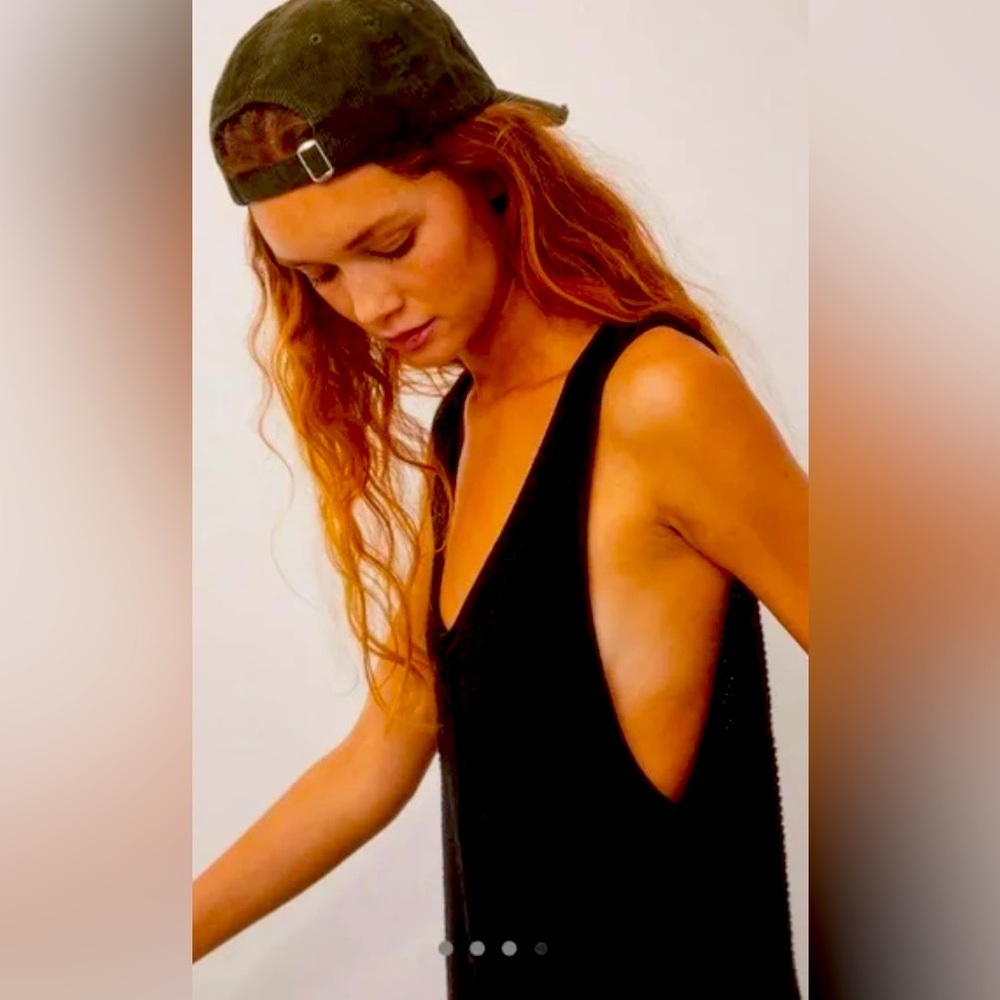 EUC Free People FP beach Hailee Black Jumpsuit small - Picture 3 of 8